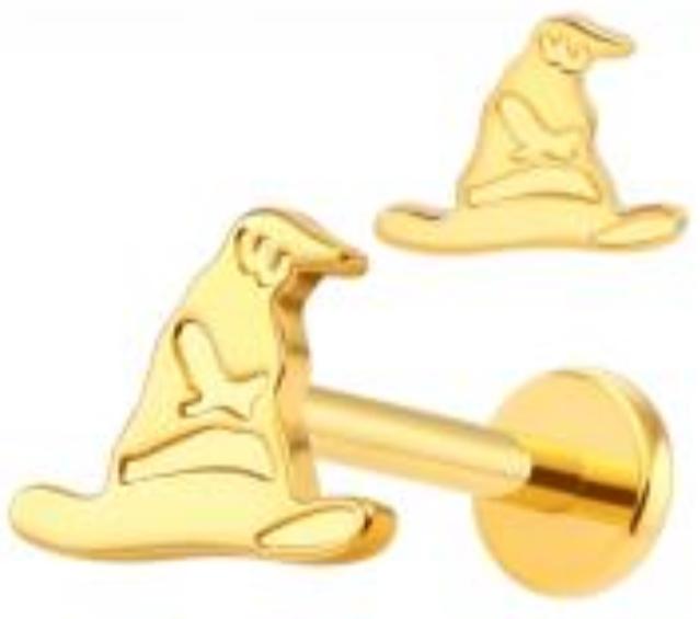 Internally Threaded Labret with Sorting Hat