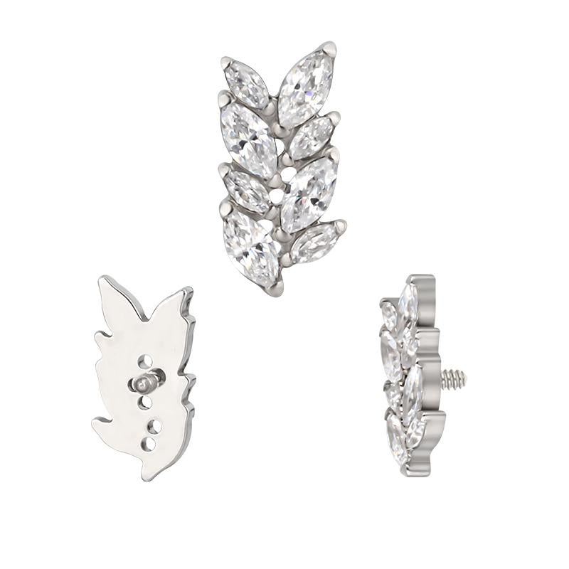 Wheat Marquise CZ