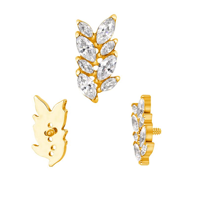 Wheat Marquise CZ