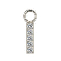 Rectangle Pave Charm